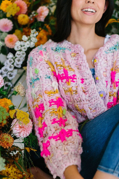 Plaid Party Cardi Pattern