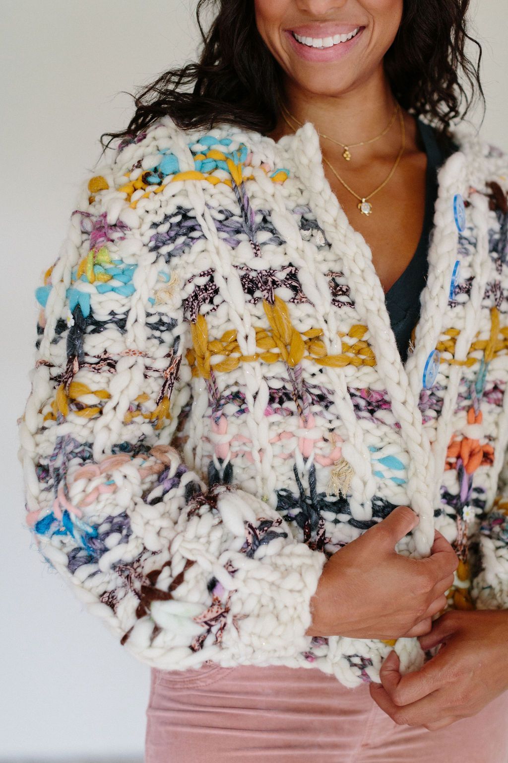 Plaid Party Cardi Pattern