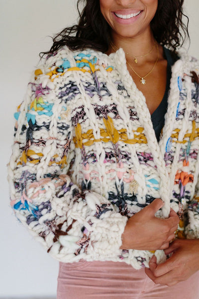 Plaid Party Cardi Pattern