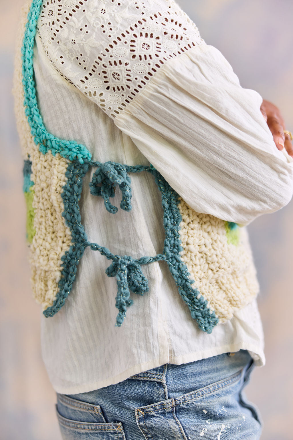 Wandering Patch Vest Pattern