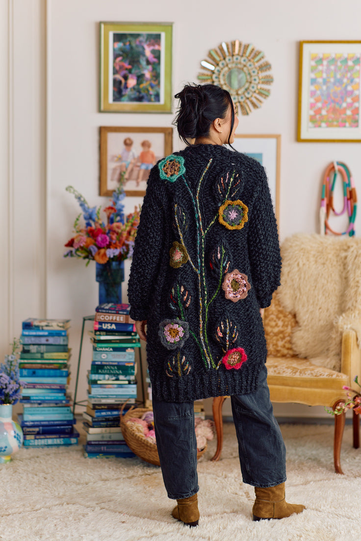 Wandering Vine Cardi Pattern