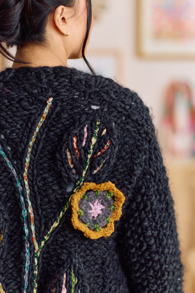 Wandering Vine Cardi Pattern