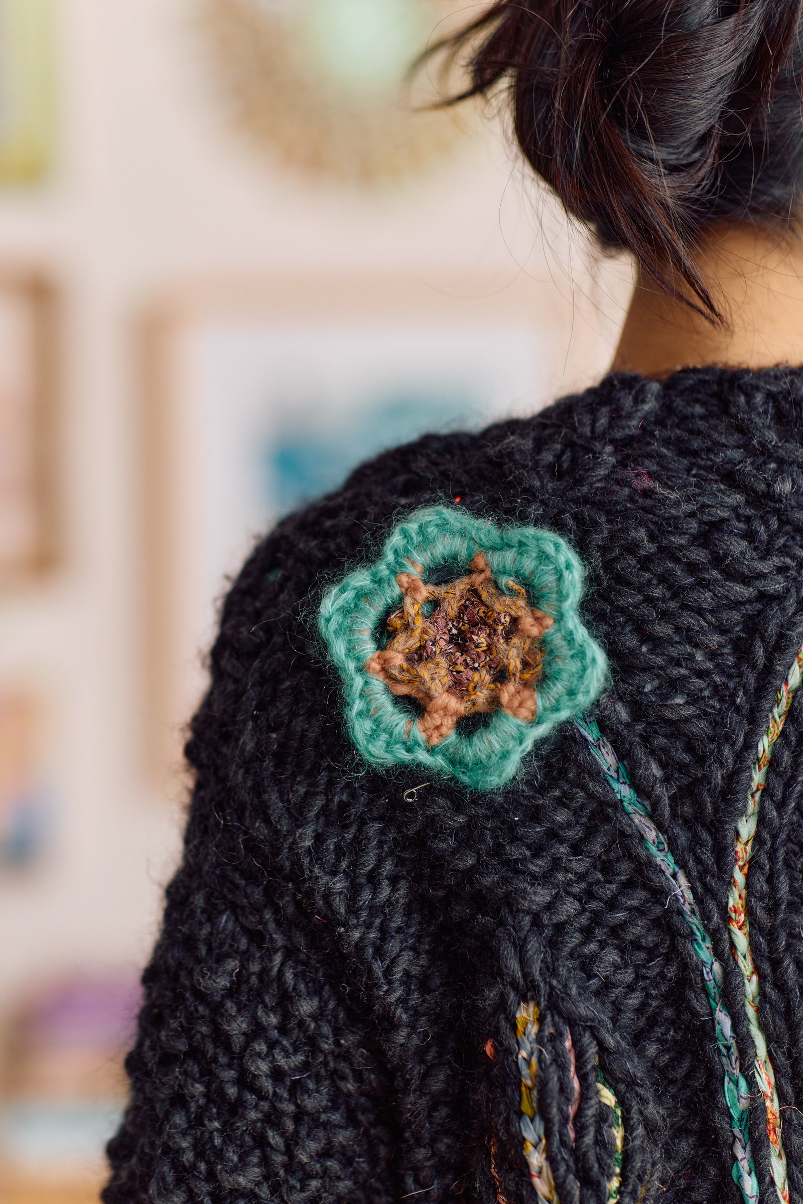 Wandering Vine Cardi Full Length ~ Knitalong Kit