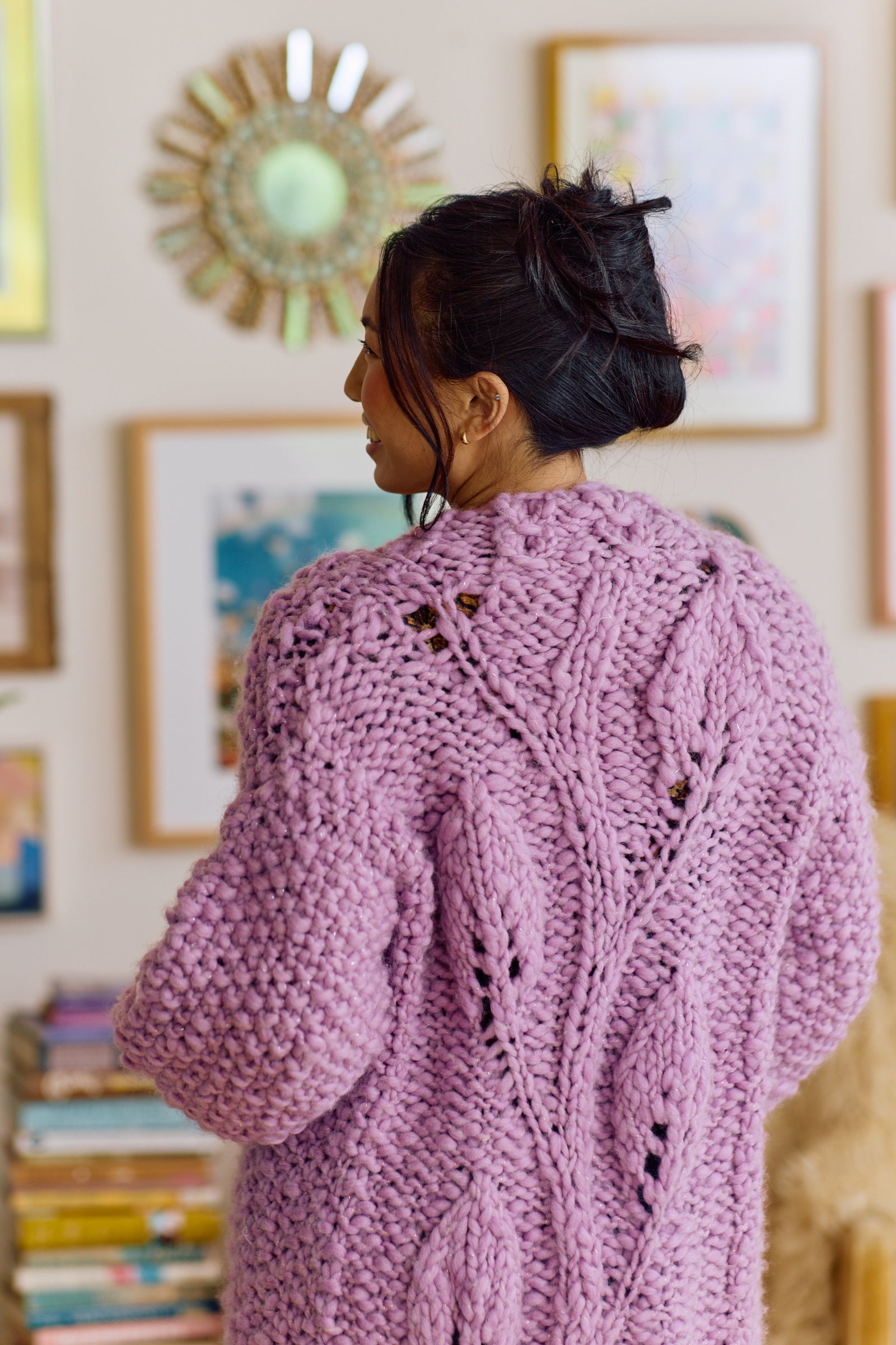 Wandering Vine Cardi Full Length ~ Knitalong Kit