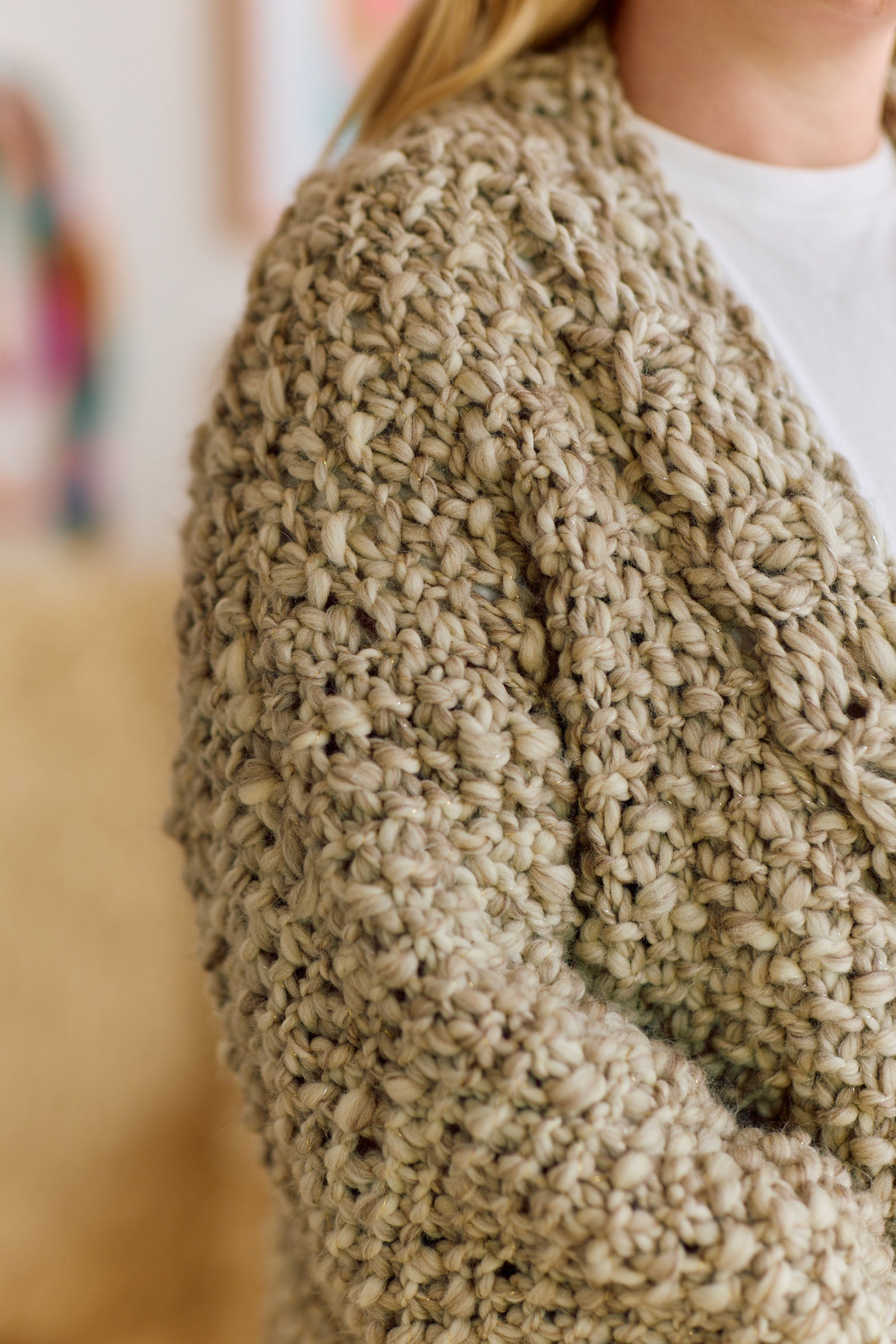 Wandering Vine Cardi Short Length ~ Knitalong Kit
