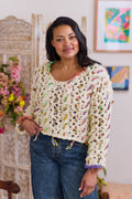 Wildflower Trellis Sweater ~ Knitalong Kit