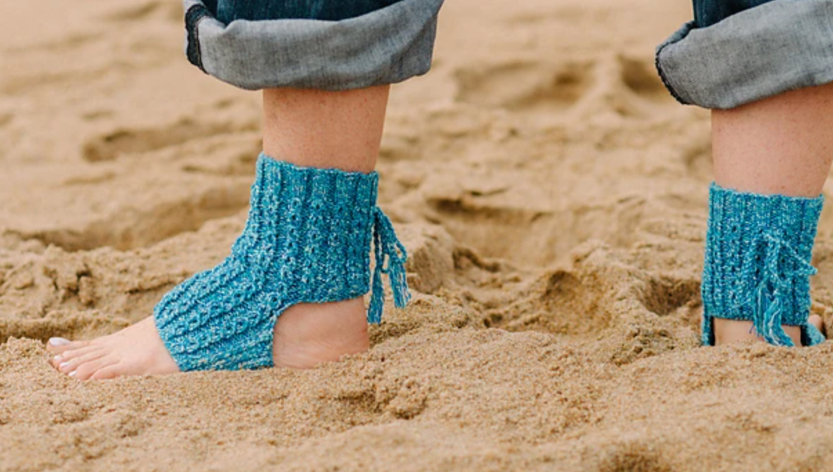 Yoga Socks ~ Maharani Silk Sample 75