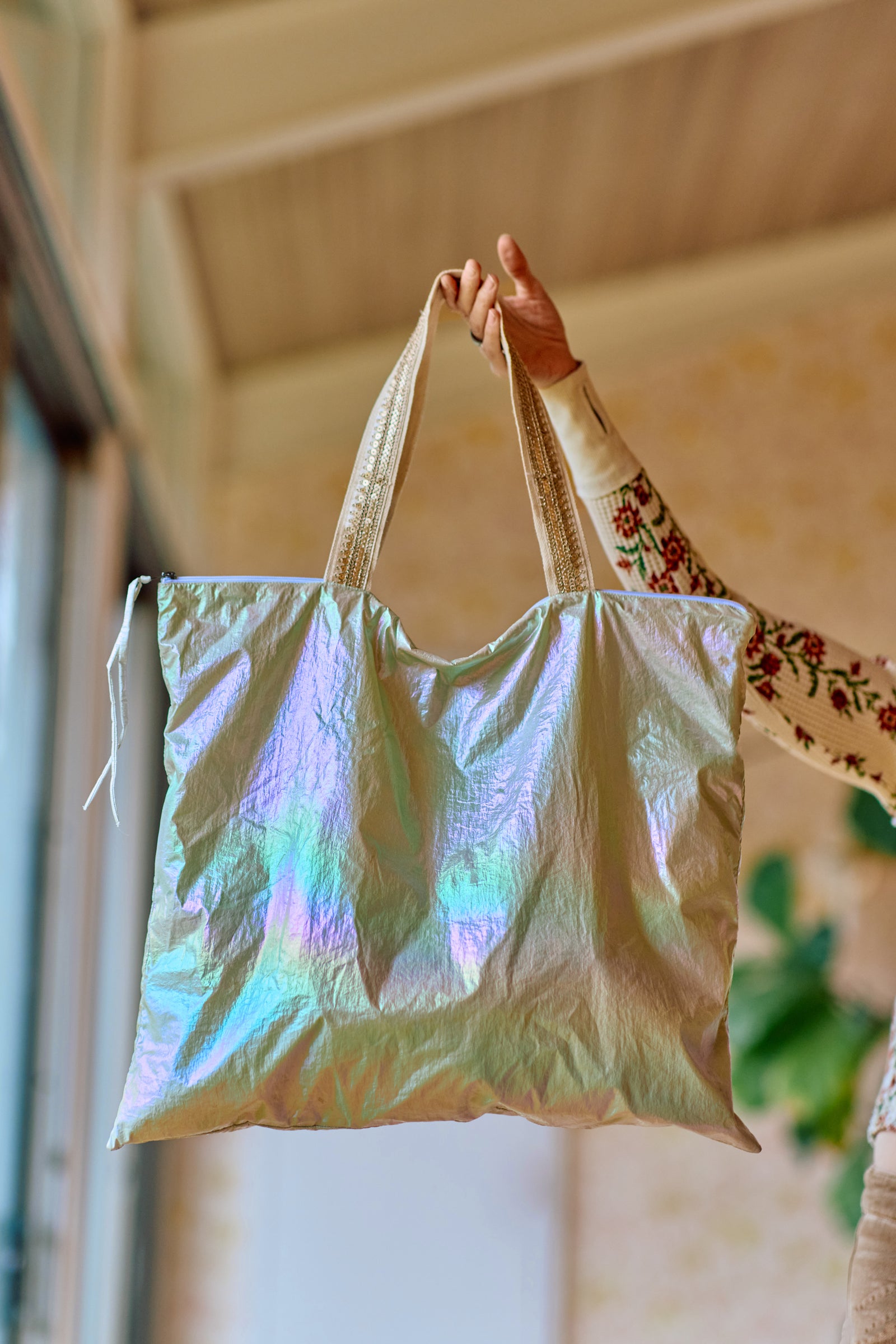Iridescent Large Tote