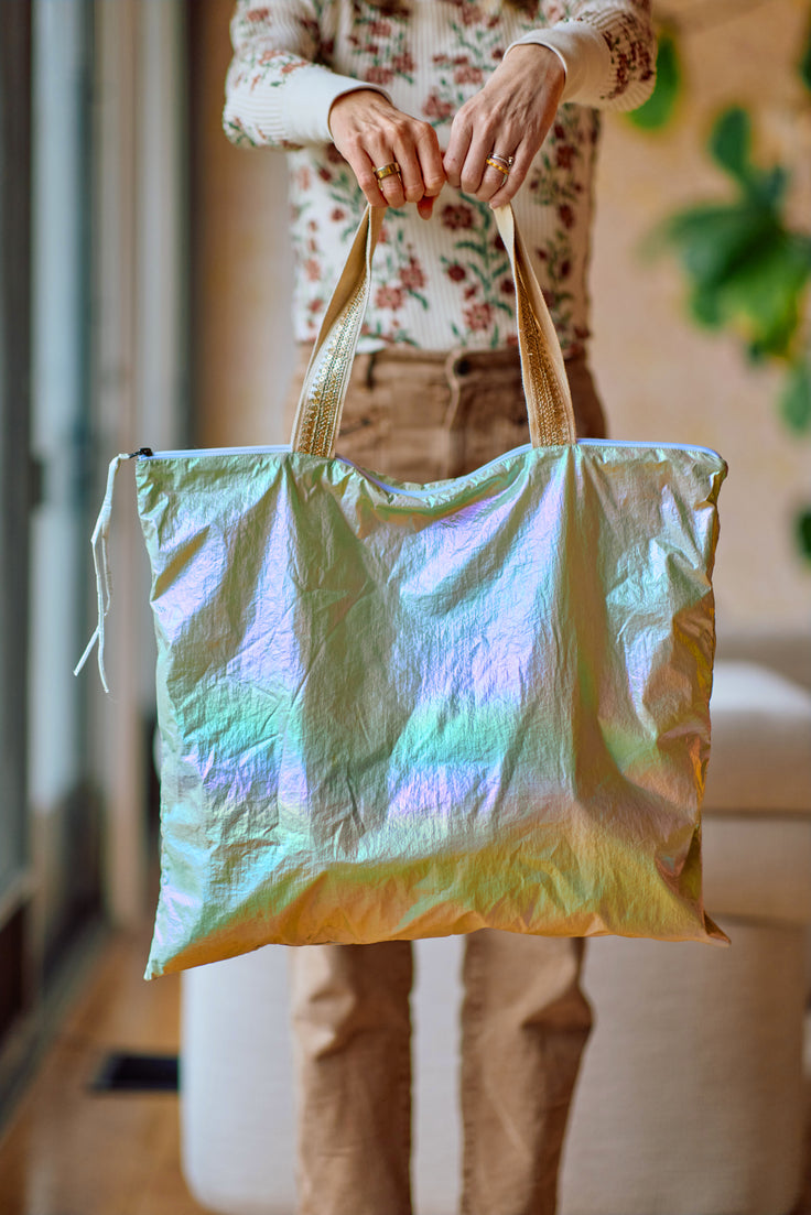 Iridescent Large Tote