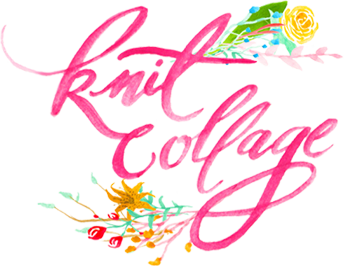 knit collage logo