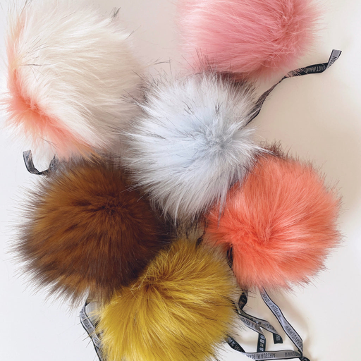 selection of pom poms