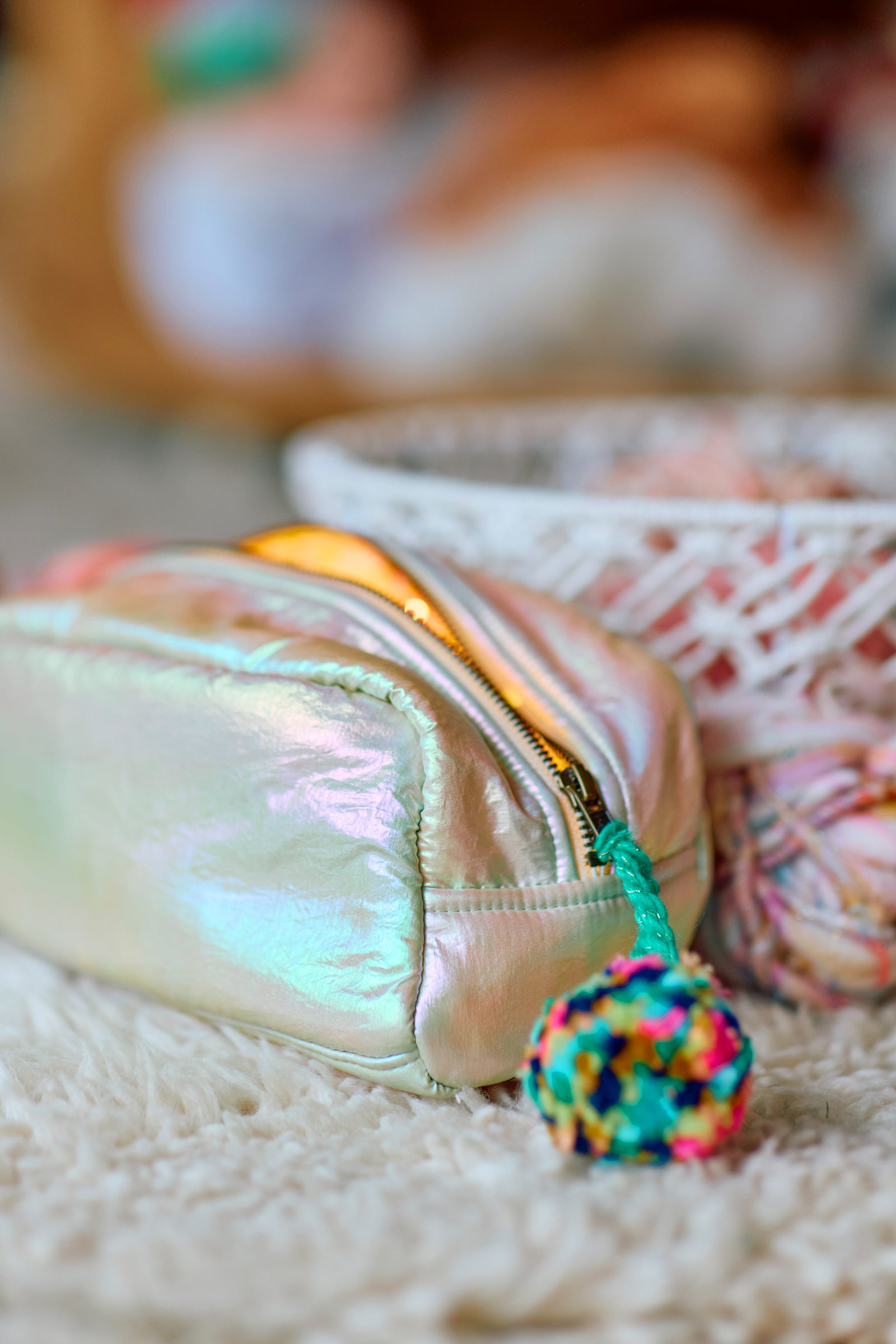 Iridescent Small Pouch