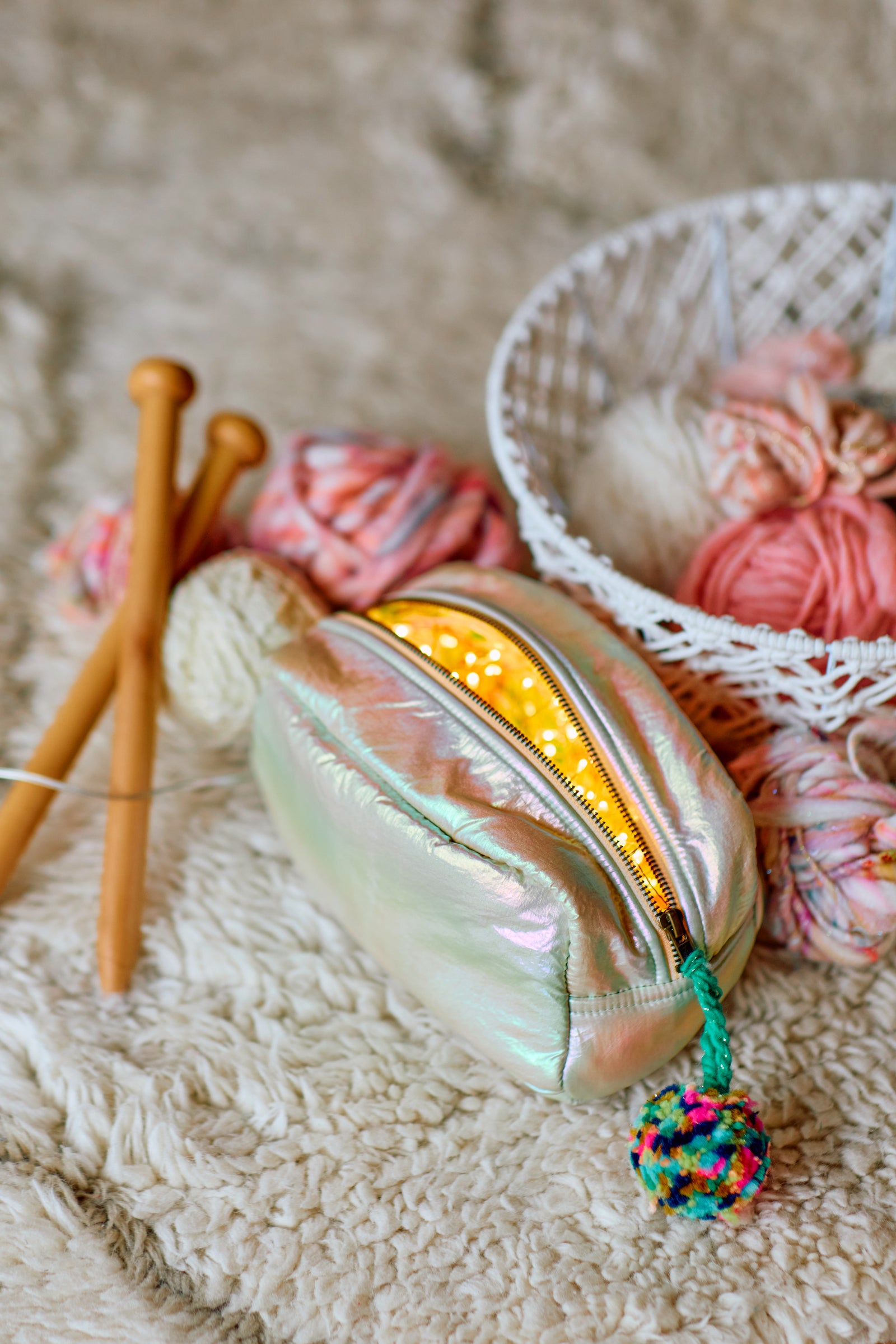 Iridescent Small Pouch