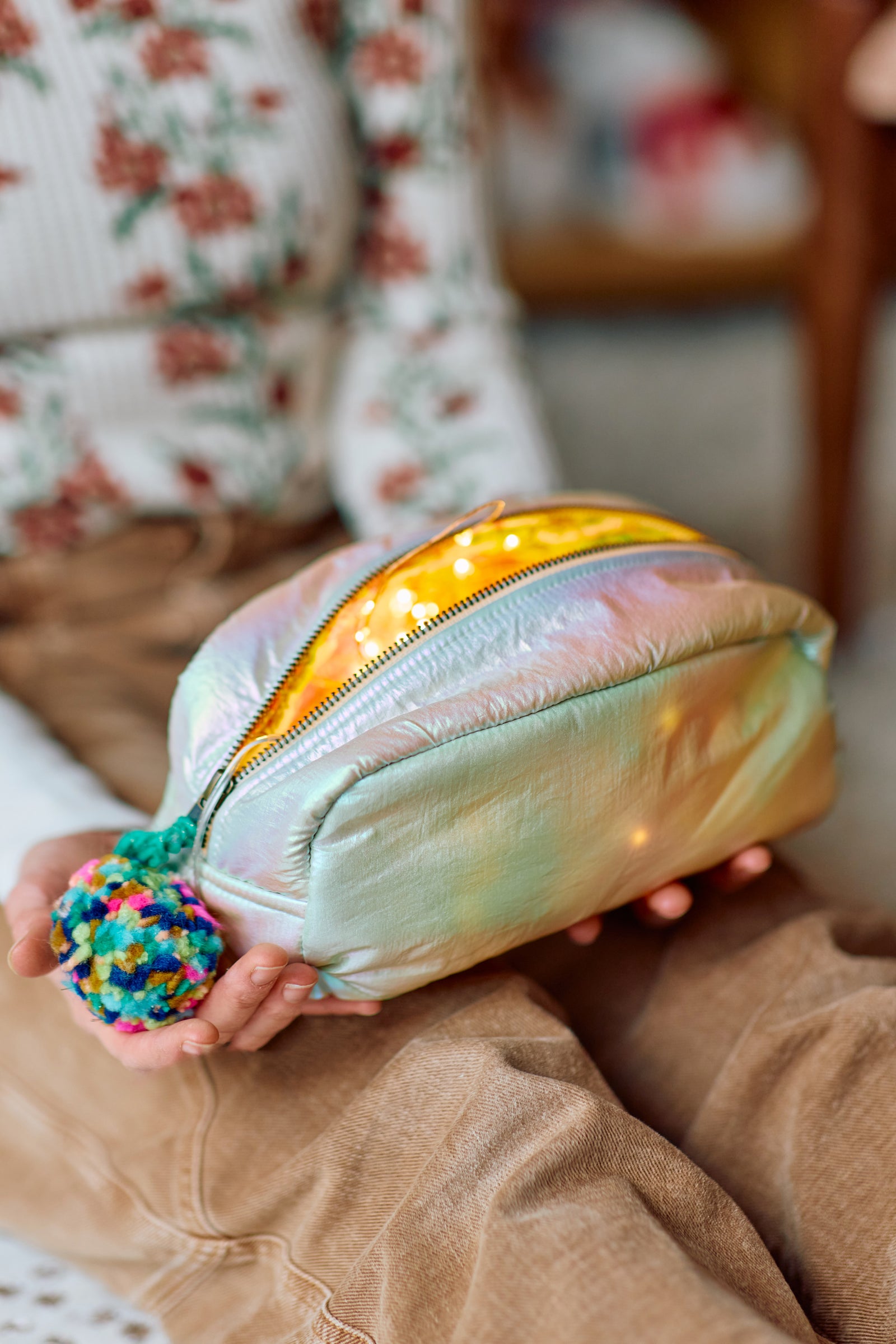 Iridescent Small Pouch