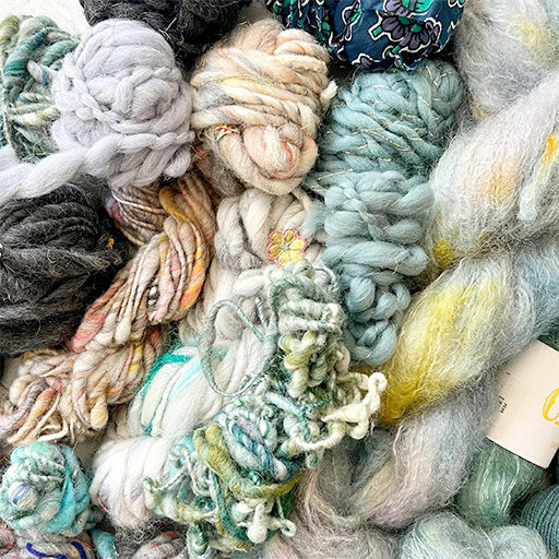 selection of yarns