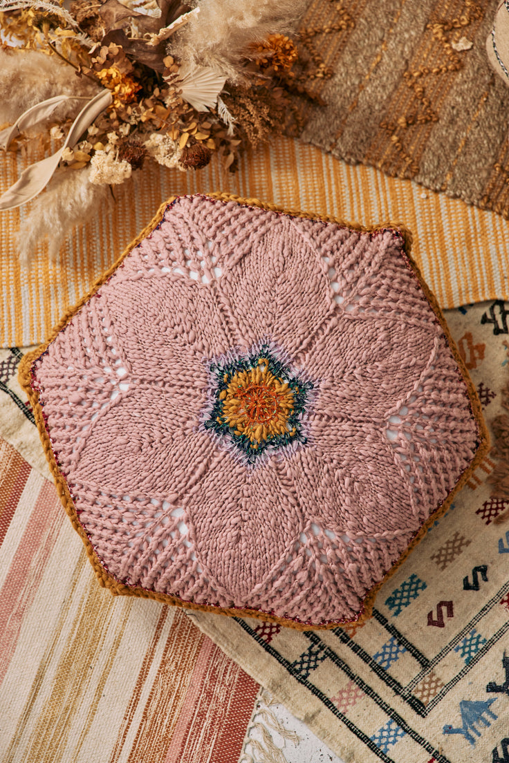 Botanical Floor Pillow Pattern