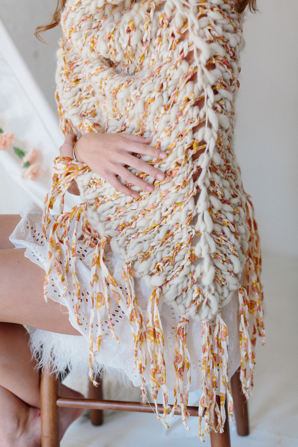 Knit Collage Art School Shawl Pattern