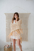 Knit Collage Art School Shawl Pattern
