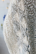 Knit Collage Starburst Cloud Poncho Pattern Crochet pattern for bulky chunky yarn