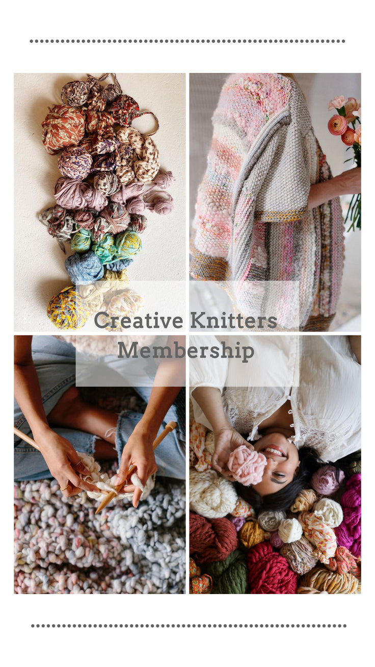 Knit Collage Creative Knitters Membership