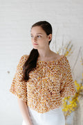 Calista Sweater Pattern Knit Collage Wildflower Yarn