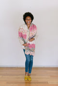 Knit Collage Chevron Sunrise Shawl Pattern