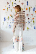 Color Dipped Twinkle Shawl Knit Collage Knitting Pattern