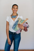 Knit Collage Cosmic Knot Necklace Pattern