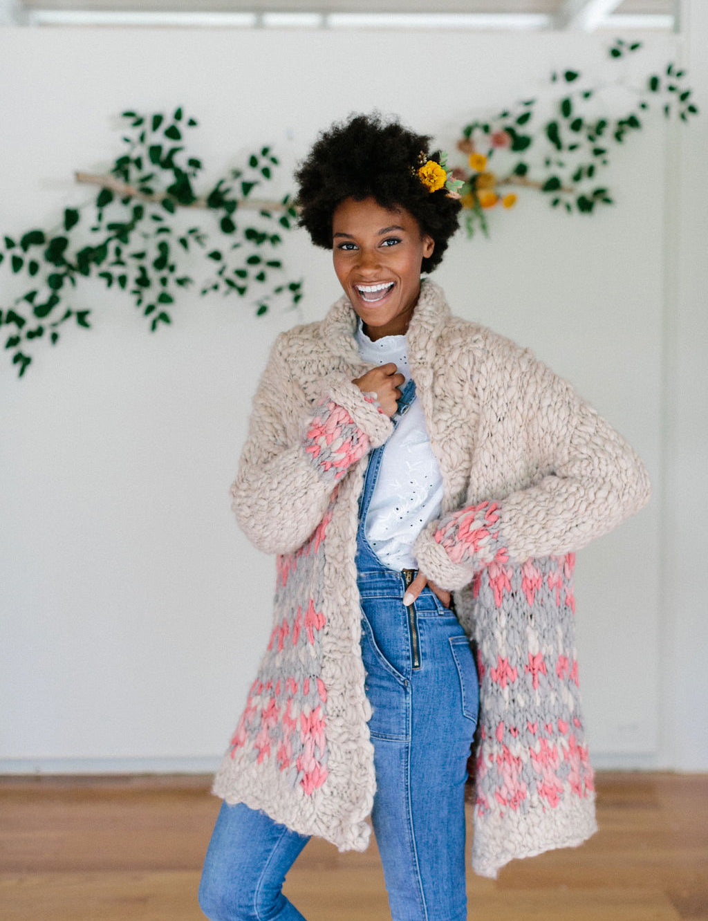 Cozy Thoughts Cardi Kit ~ Mixed Yarns