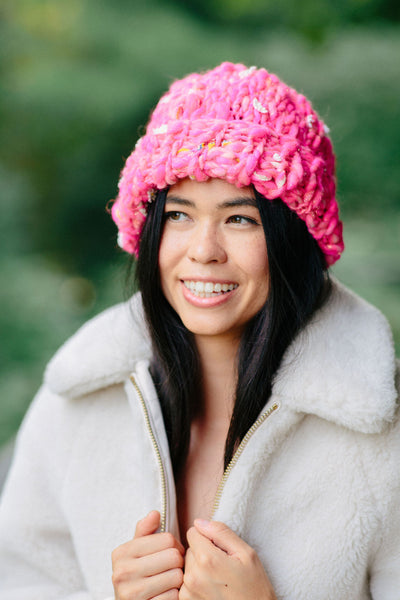 Daisy Chain Beanie Pattern