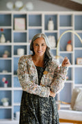 Daisy Chain Cardi Smoky Quartz
