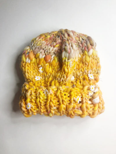 Daisy Chain Beanie Pattern