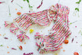 Knit Collage Stripe Story Scarf Pattern