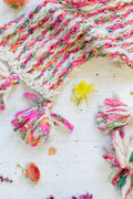Knit Collage Stripe Story Scarf Pattern