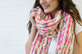 Knit Collage Stripe Story Scarf Pattern