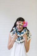 Knit Collage Stripe Story Cowl Pattern