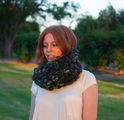 Knit Collage Wanderlust Cowl Knitting Patterns