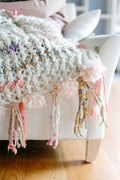 Gallatin Mountain Throw Pattern Knit Collage