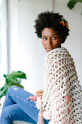 Gallatin Mountain Throw Pattern Knit Collage