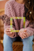 Knit Collage Iridescent Gauge Square Tool