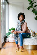 Happy Trails Scarf Knitting Pattern by Knit Collage