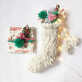 Knit Collage Holiday Stocking Knitting Pattern