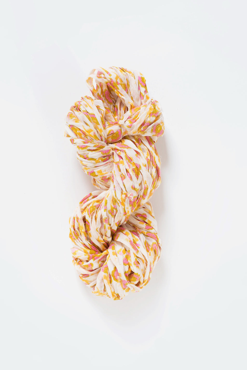 Knit Collage Wildflower Yarn in Ochre Rose - bulky, chunky cotton knitting yarn