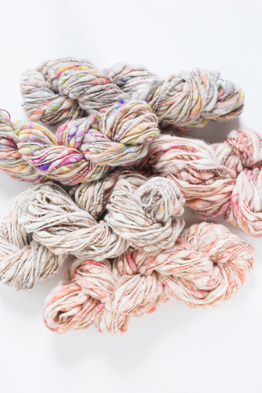 Cast Away Yarn hand knitting yarn - chunky bulky handspun yarn