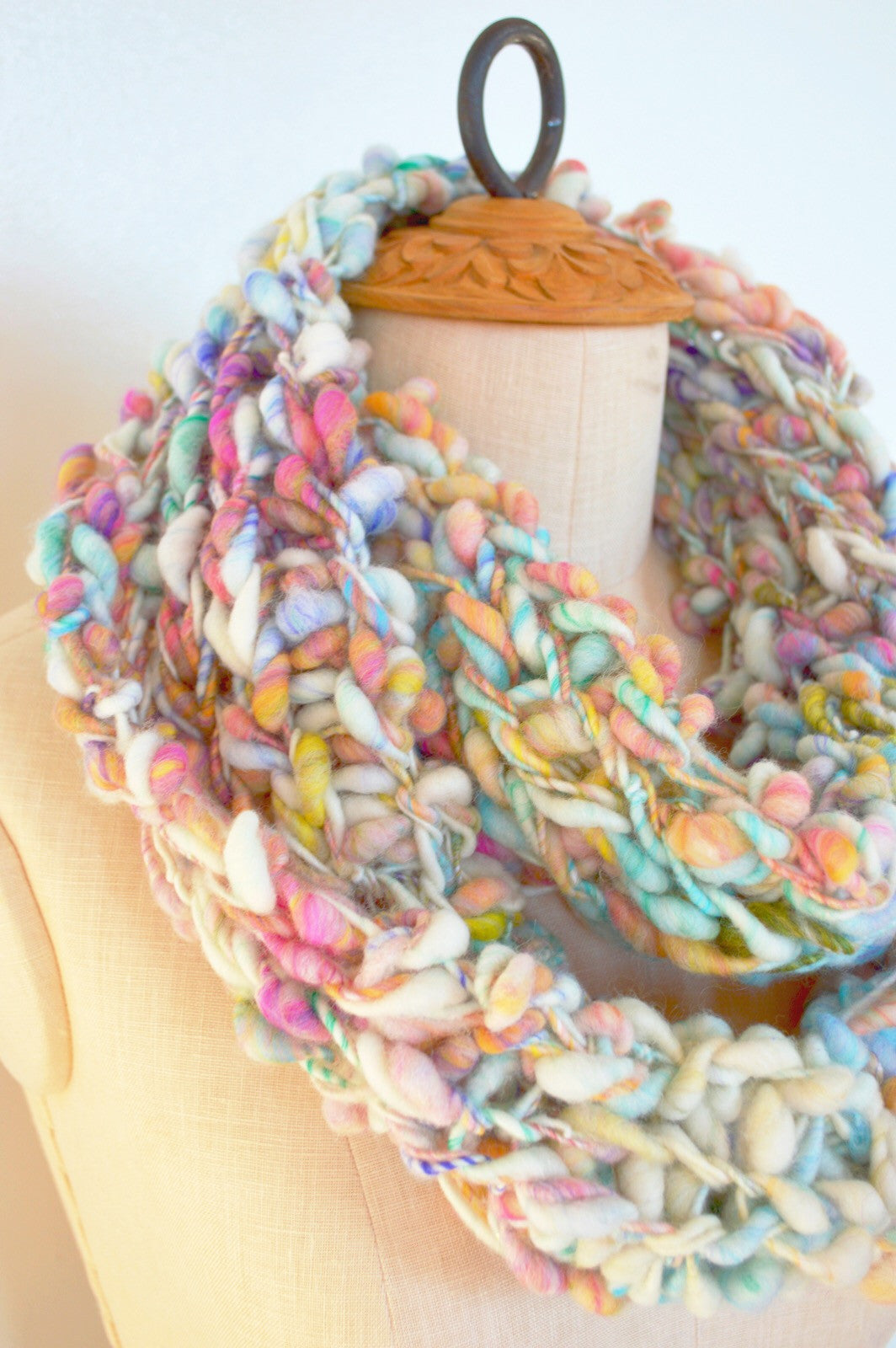 Knit Collage Yarnicorn Cowl Knitting Pattern