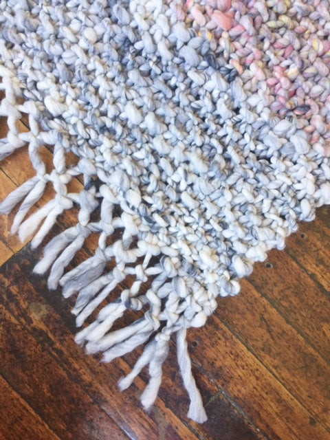 Knit Collage Wanderlust Ombre Knit Blanket Pattern