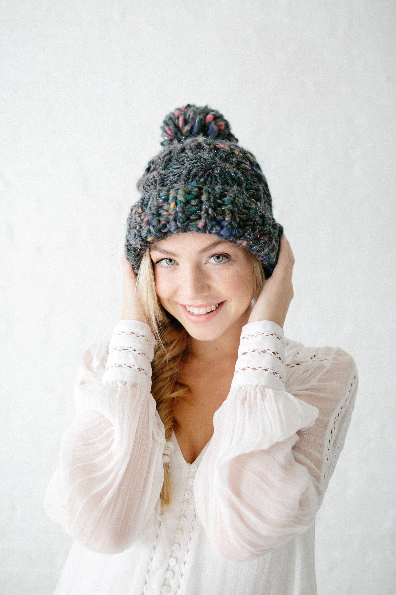 Snow Bunny Cable Hat Pattern