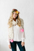 Knit Collage Bright Spot Scarf Knitting Pattern