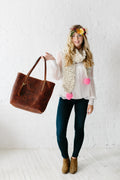 Knit Collage Bright Spot Scarf Knitting Pattern