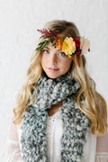Knit Collage Bright Spot Scarf Knitting Pattern